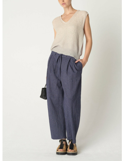 Pantalon deny denim brut