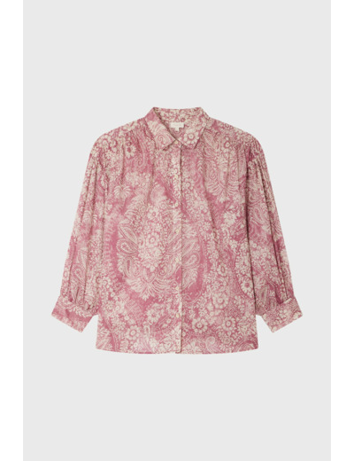 Chemise bouquet en coton - ARMINDA