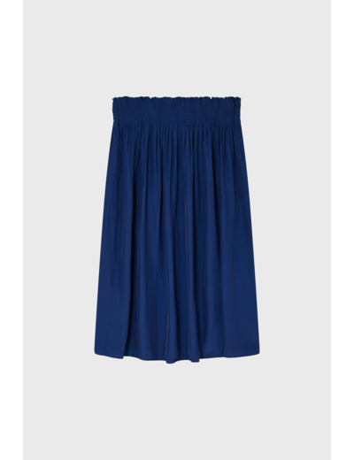 Jupe midi à smocks - DAPHNEE