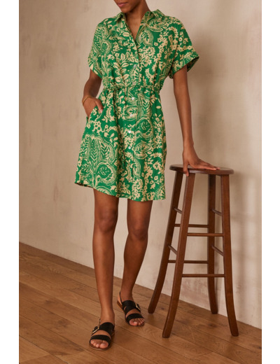 Robe chemise LOUISIANA en lin