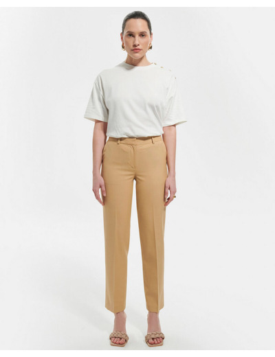 Pantalon Paul Beige en Polyester