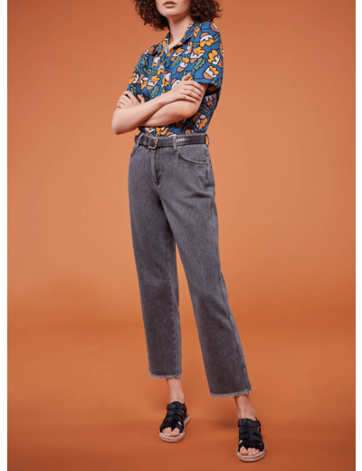 Jean droit black