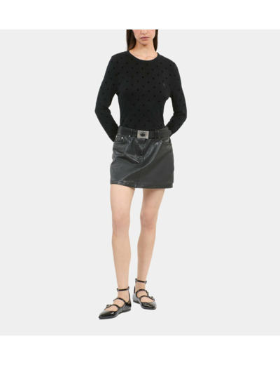 T-shirt manches longues noir black