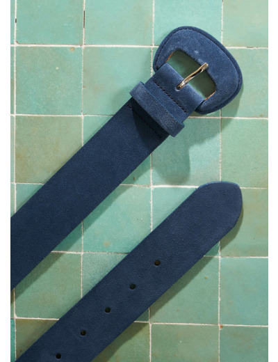 Ceinture en croûte de cuir