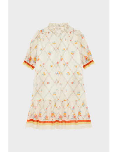 Robe et large imprimée - PLISIA