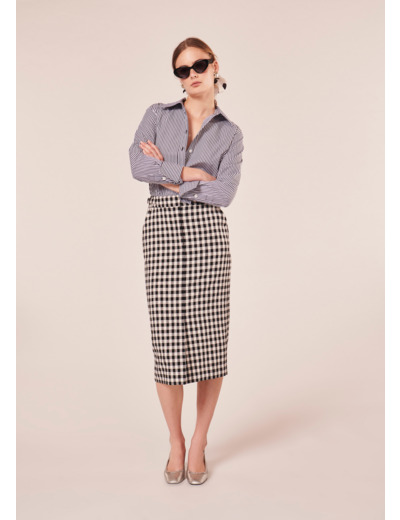 Jupe Justina Noir en Viscose