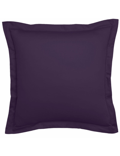 Taie d'oreiller Harmonie Satin de coloris coloris Aubergine