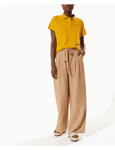 Polo ocre jaune