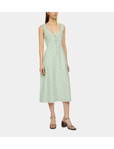 Robe Longue Imprimée green