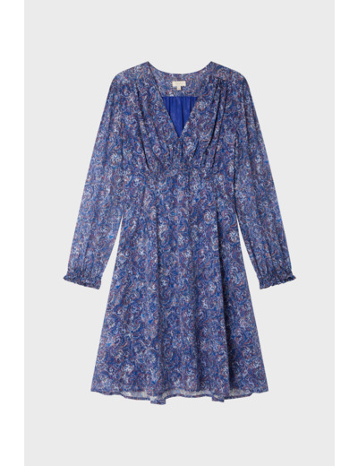 Robe courte imprimée - ELISE