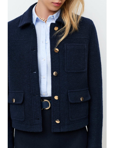 Veste vminatalaine 100% laine