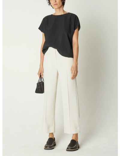 Blouse fanny noir