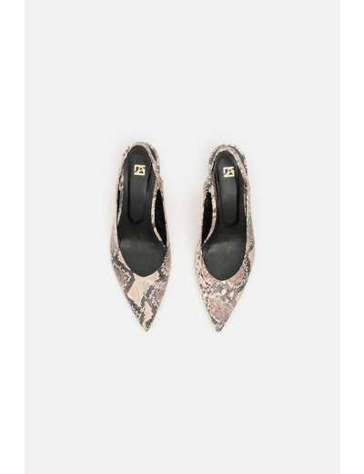 Sandales escarpi3 en cuir naturel