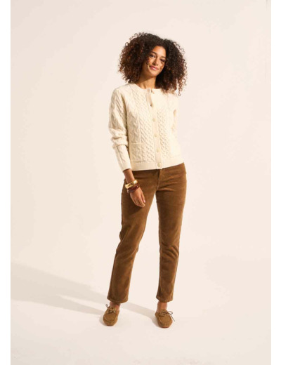 Pantalon en velours