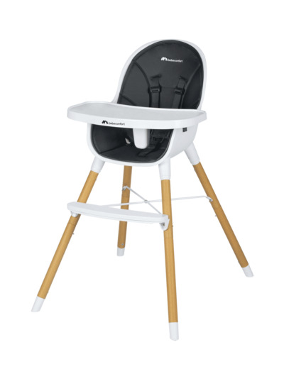 Chaise haute évolutive 2 en 1 Avista Mineral Graphite