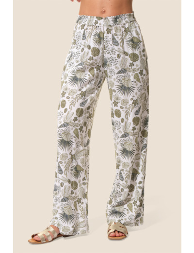 Pantalon femme VISCOSE imprimée Joanna