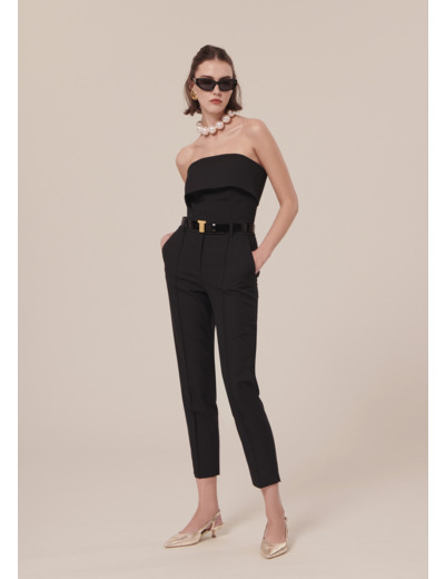 Pantalon Pascal Noir en Laine