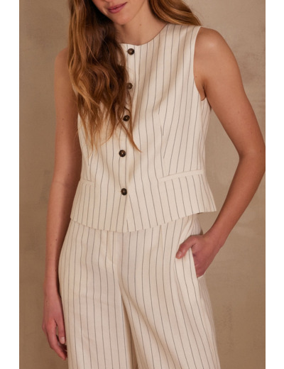 Veste en lin CLIFF