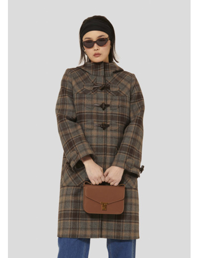 Manteau Manoela Fauve en Laine