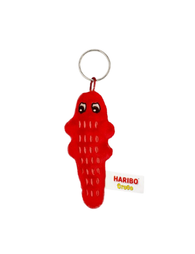 Porte clé peluche Croco rouge