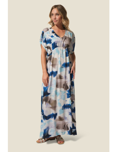 Robe longue femme VISCOSE Francesca