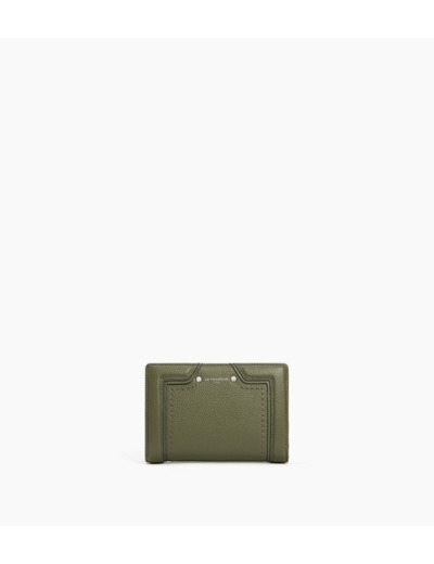 Portefeuille moyen modèle Ella en cuir grainé