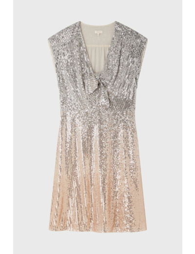 Robe courte à sequins - EDELYNE