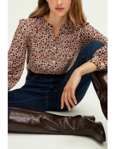 Chemise fluide à fleurs - BERNIKE