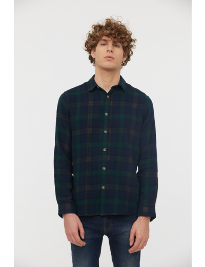 Chemise flanelle carreaux bucheron