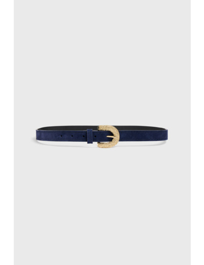 Ceinture en cuir velours - ROSA