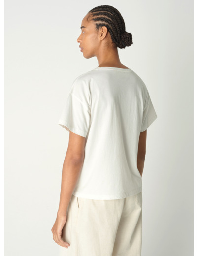 T-shirt daina ecru multico