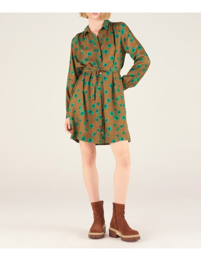 Robe demoiselle verte