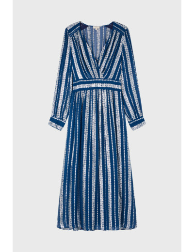 Robe midi à lurex - EMMANUELLE