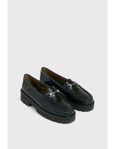 Mocassins à semelles crantées et mors