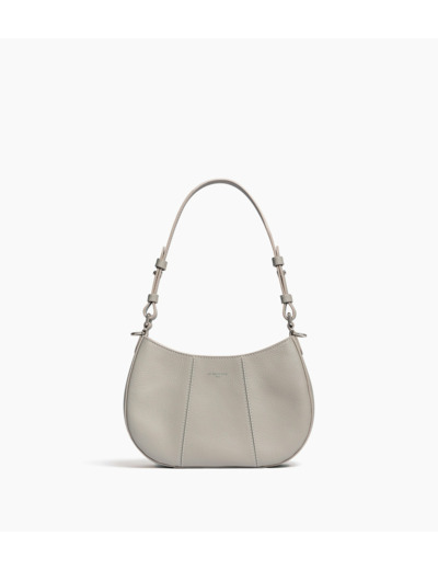 Petit sac demi-lune Juliette en cuir grainé