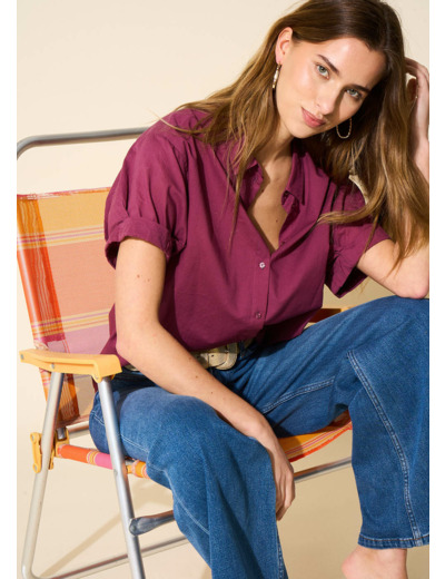Chemise à manches courtes