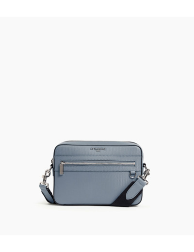 Petite sacoche Emile en cuir signature T