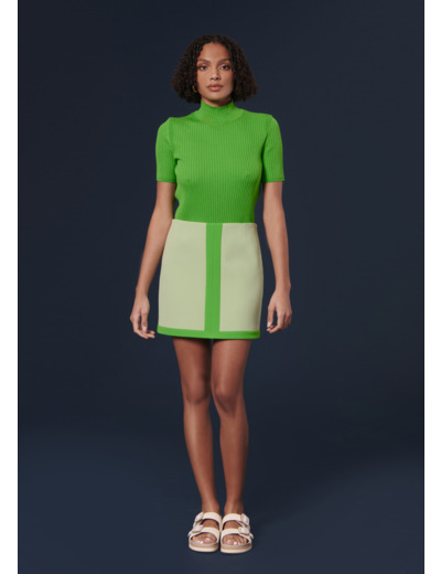 Jupe Julianna Jade en Polyester