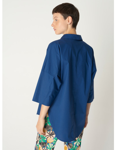 Chemise anita cobalt