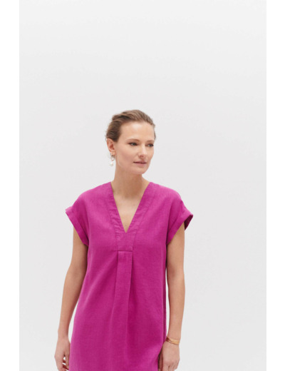 Robe mirabelle 100% lin