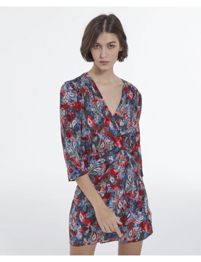 Robe Courte Drapee