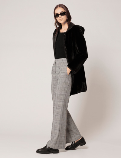 Manteau Milor Noir en Polyester