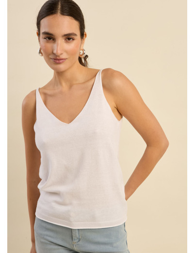 Débardeur en maille