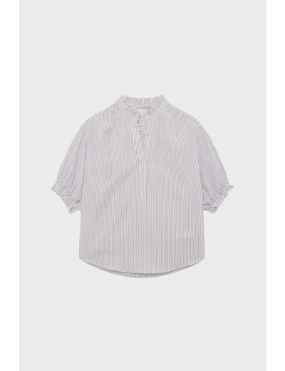 Blouse rayée à volants - ULYIS