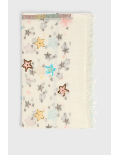 Foulard étoiles multico - PALMINA