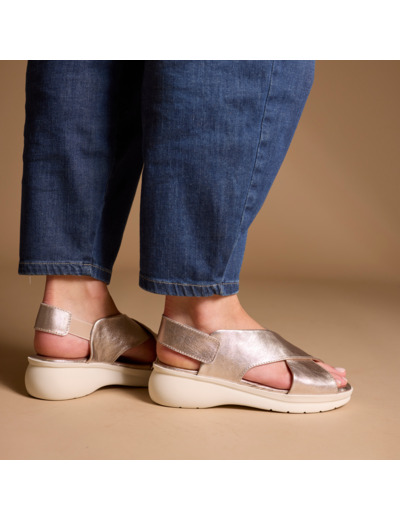 Sandales Femme Saly Bronze