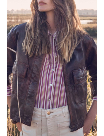 Veste COCO en cuir