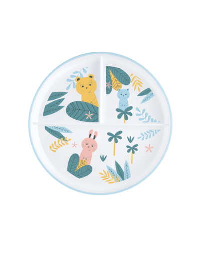 Assiette compartimentée Little Buddies