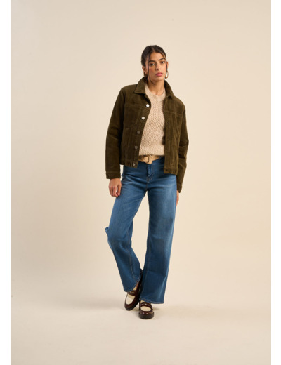 Veste en velours