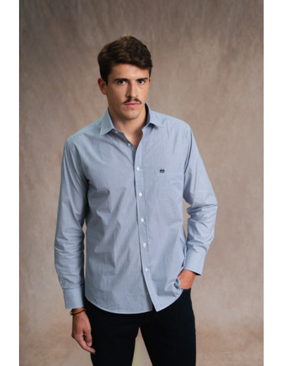 Chemise homme manches longues